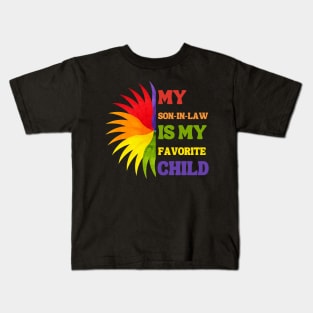 My Son In Law Is My Favorite Child Kids T-Shirt